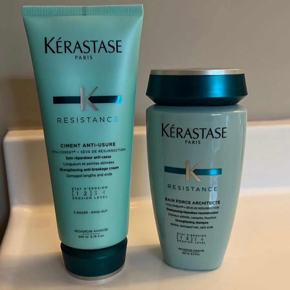 Kerastase shampoo and conditioner set